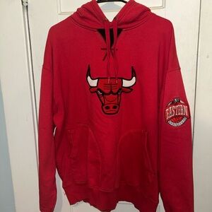 Vintage 1998 NBA Red Bulls Hoodie Eastern conference